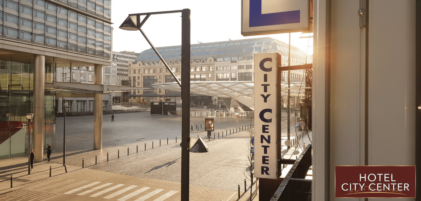 Hotel City Center - Goedkoop hotel in Brussel
